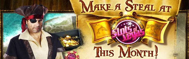 Slots of Vegas’ May Promotions: Grab Some Pirate Booty!
