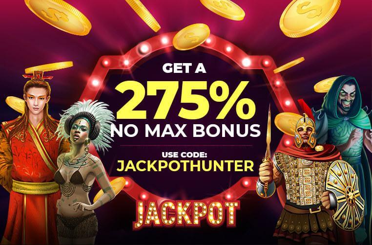 Get 275% Casino Bonus - Slots of Vegas casino