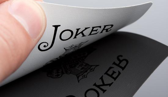 Online Joker poker card 